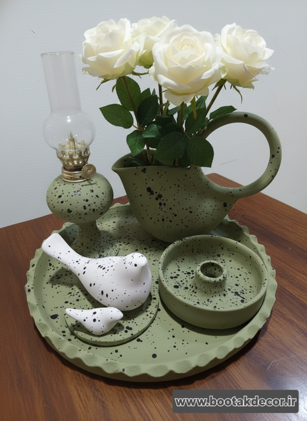 ست دکوری رومیزی ژاکلین
