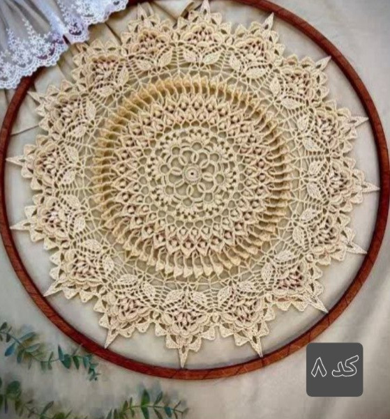 حلقه ماندالا قطر ۴۰ الی ۴۵ نخ مرسریزه