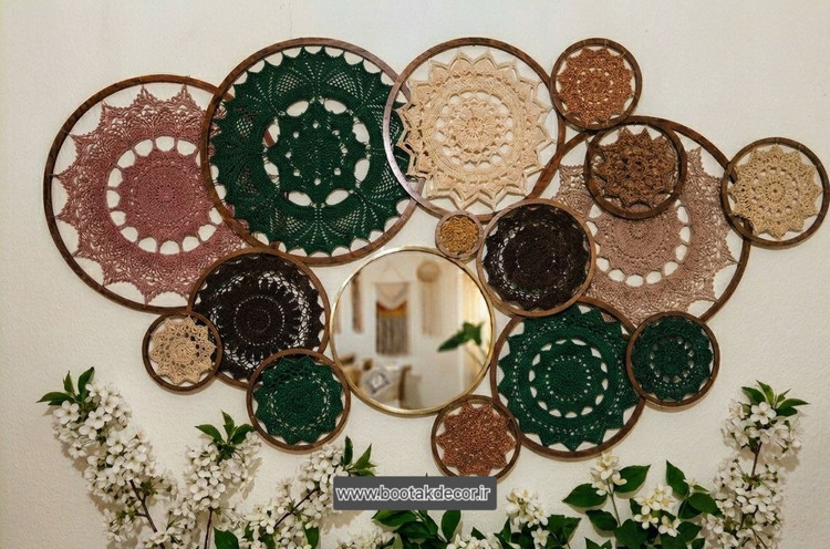 حلقه ماندالا قطر ۴۰ الی ۴۵ نخ مرسریزه